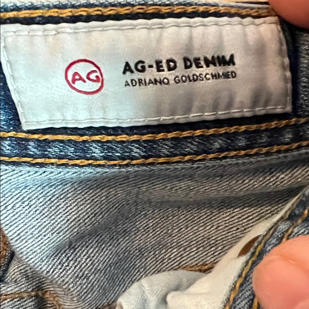 AG ADRIANO GOLDSCHMIED THE EVERETT SLIM STRAIGHT WASHED JEANS - Picture 4 of 7